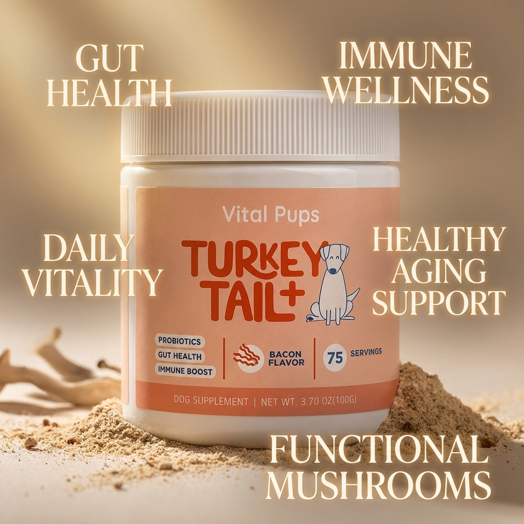 Vital Pups Turkey Tail+
