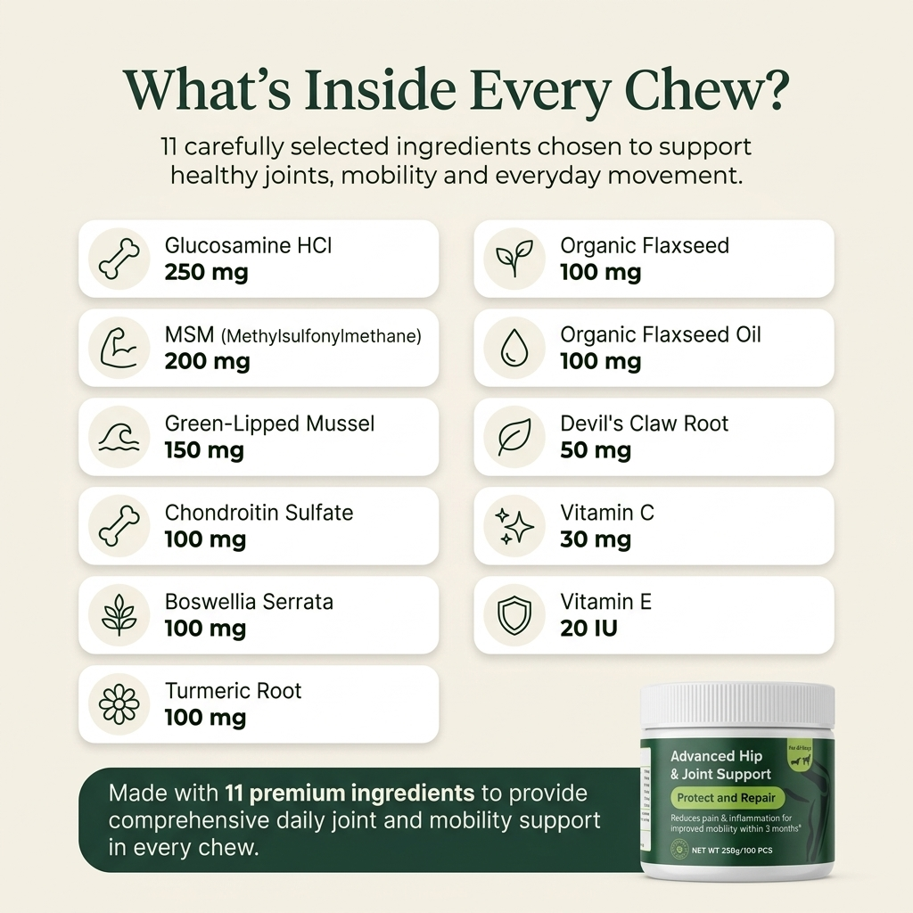 Vital Pups Hip & Joint Chews